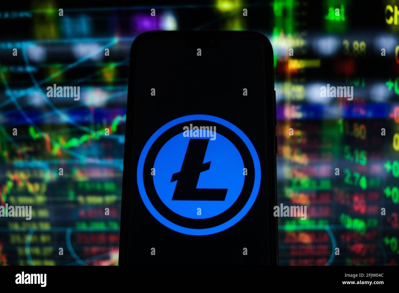 Litecoin Logo High Resolution Stock Photography And Images Alamy