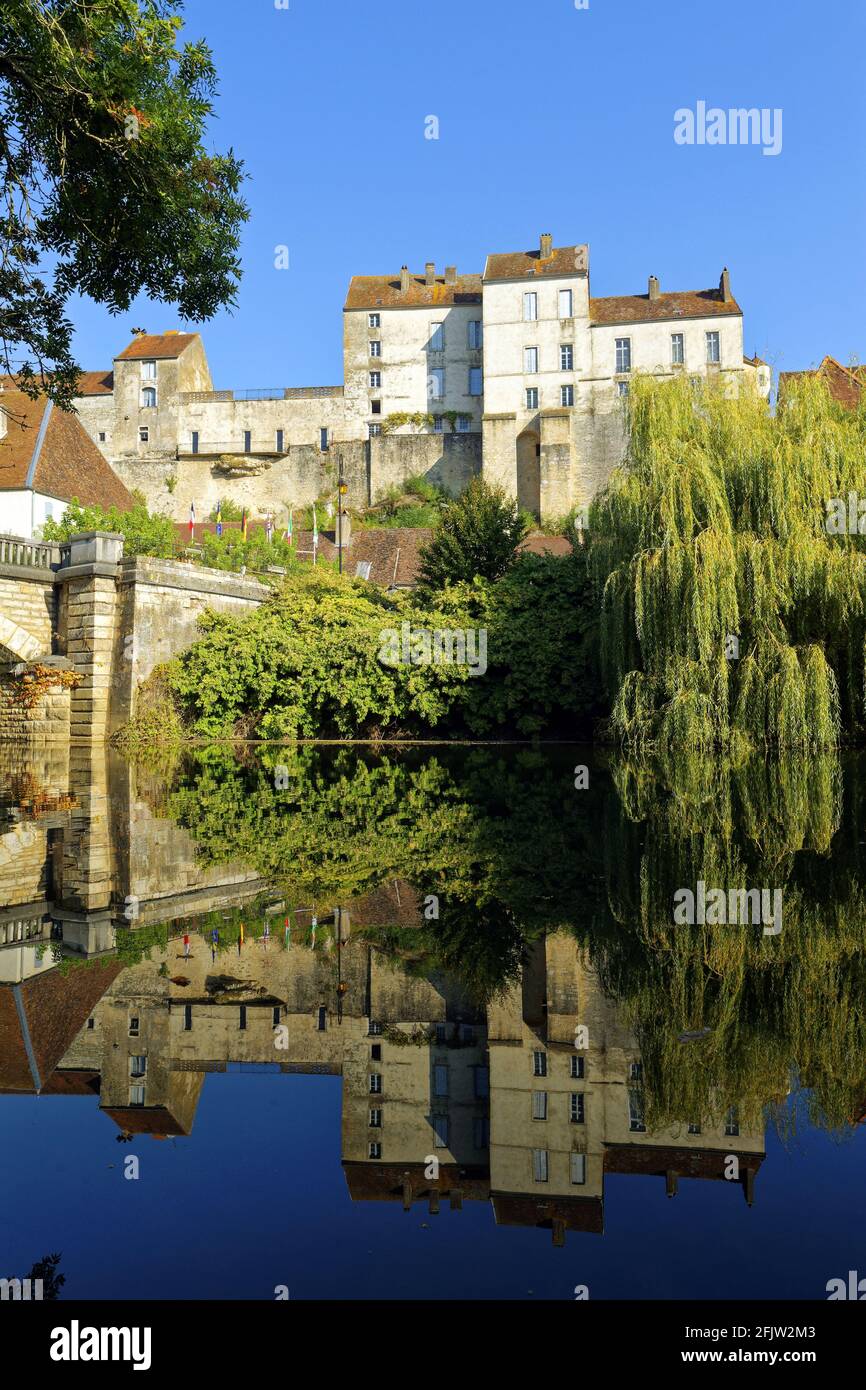 France, Haute Saone, Pesmes, labelled Les Plus Beaux Villages de France ...