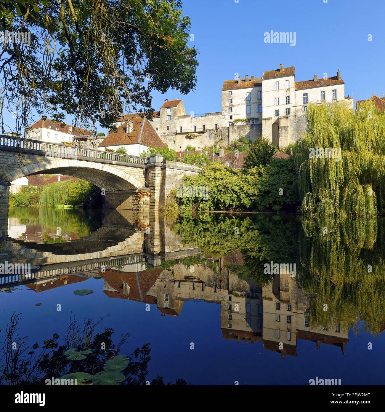 France, Haute Saone, Pesmes, labelled Les Plus Beaux Villages de France ...