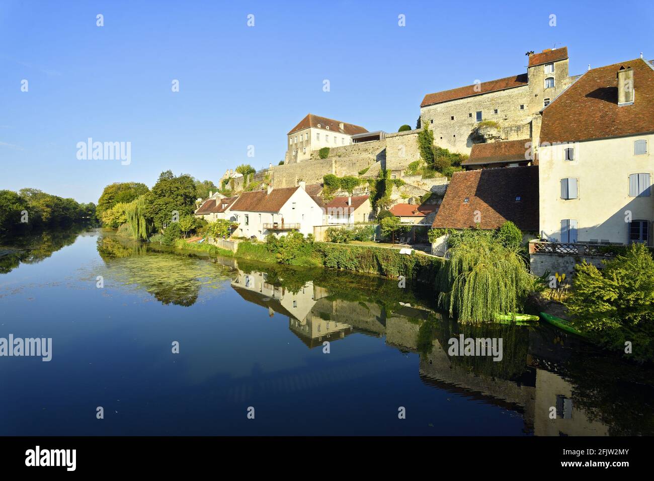 France, Haute Saone, Pesmes, labelled Les Plus Beaux Villages de France ...