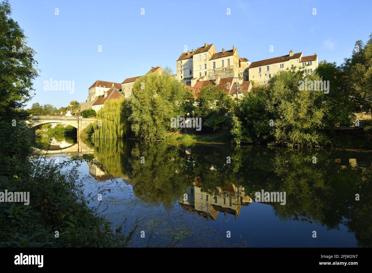 France, Haute Saone, Pesmes, labelled Les Plus Beaux Villages de France ...