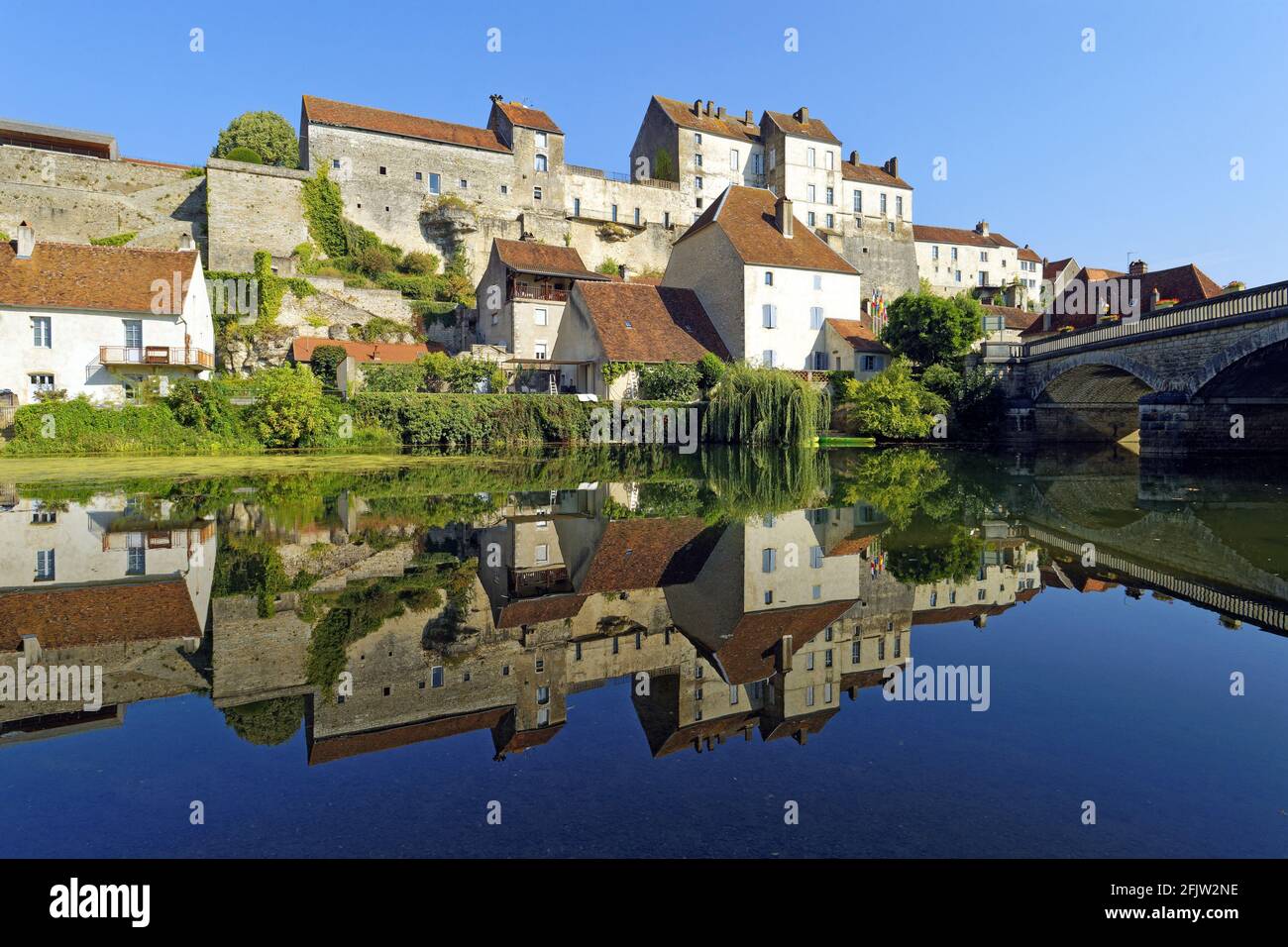 France, Haute Saone, Pesmes, labelled Les Plus Beaux Villages de France ...