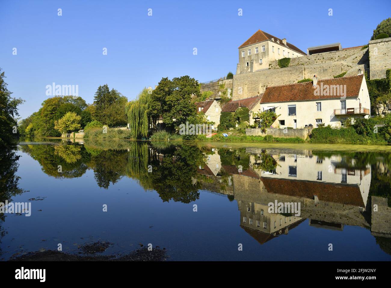 France, Haute Saone, Pesmes, labelled Les Plus Beaux Villages de France ...