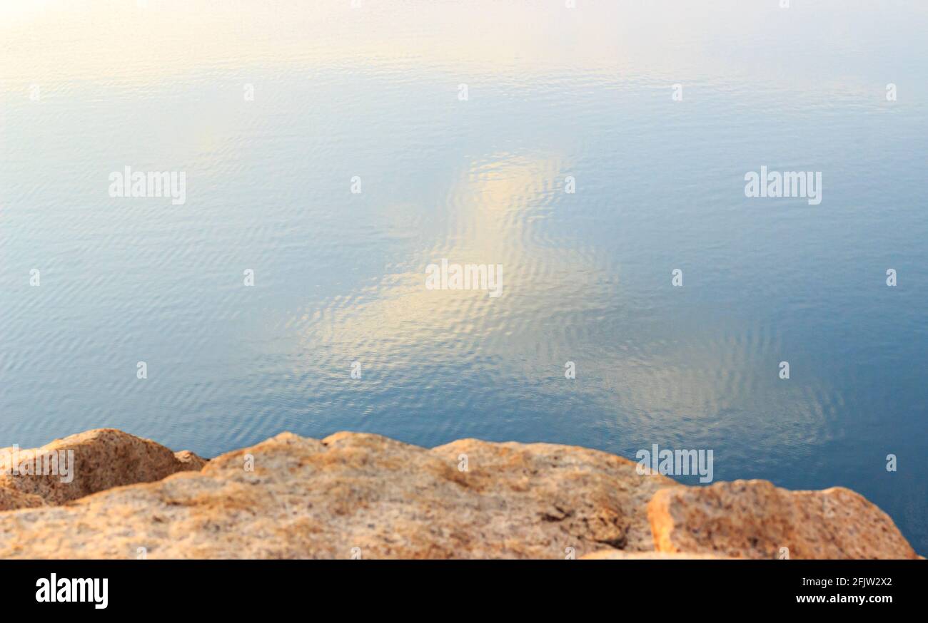 Water waves reflection on hi-res stock photography and images - Alamy