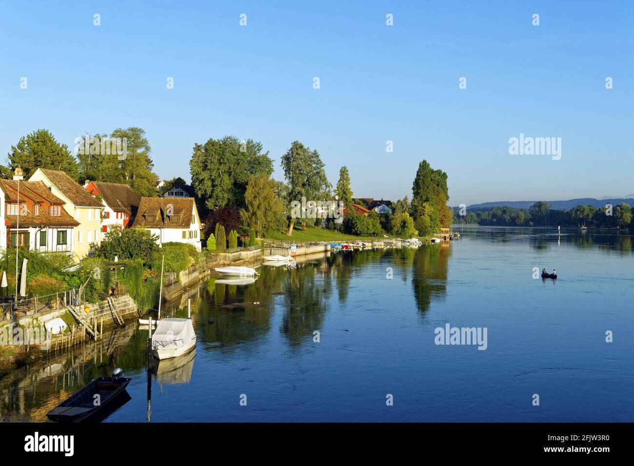 Switzerland, Schaffhausen Kanton, Stein am Rhein, Historic part of town