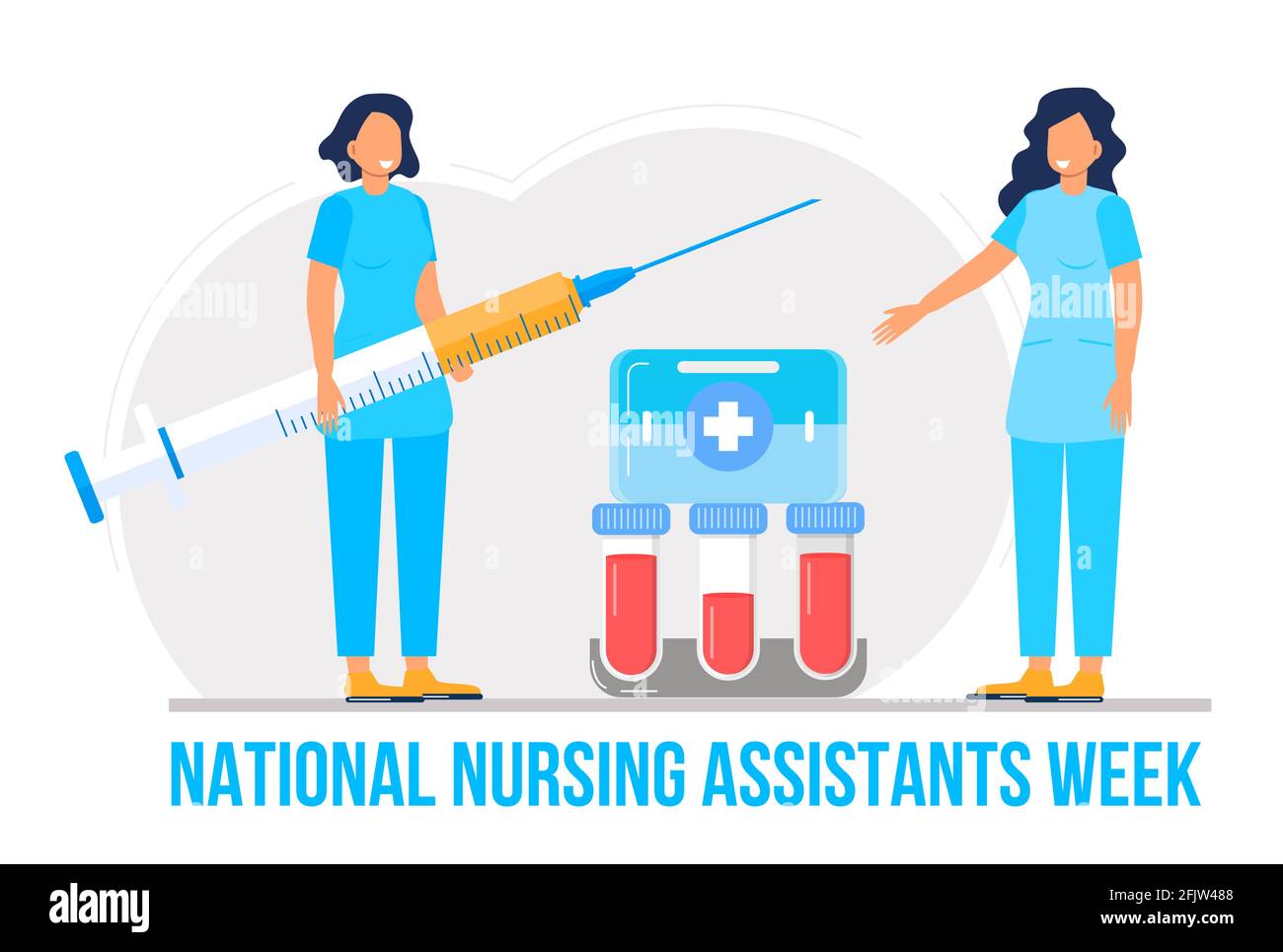 National Nursing assistants week is celebrated in June in the USA ...