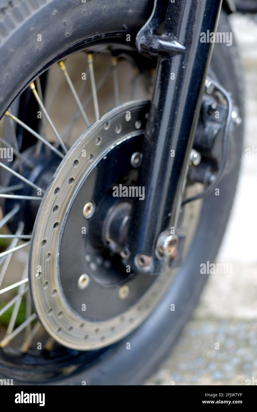 disk break in motorcycle Stock Photo Alamy