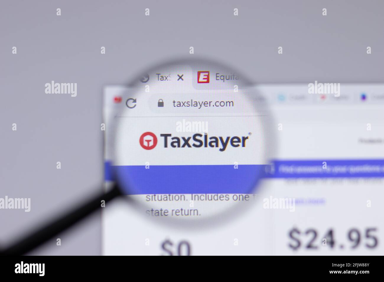 Taxslayer logo hires stock photography and images Alamy
