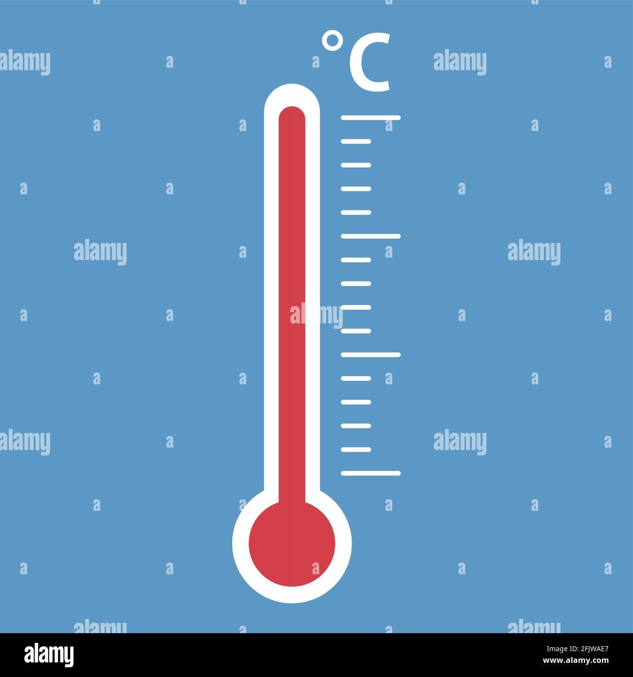 Meteorology indoor thermometer realistic vector illustration isolated.  Temperature scale instrument, thermometer for weather Stock Vector Image &  Art - Alamy
