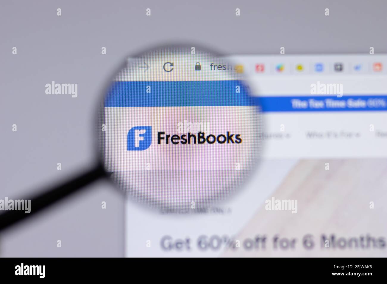 Freshbooks logo hi res stock photography and images Alamy