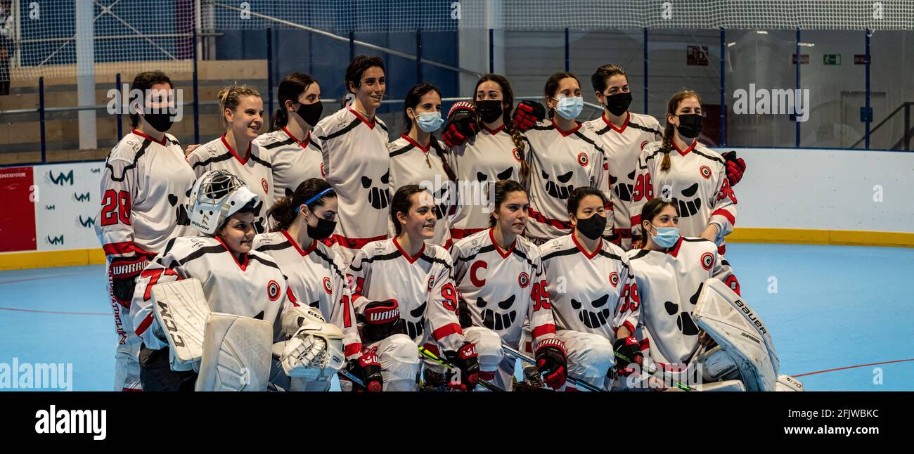 Roller hockey spain national team hires stock photography and images Alamy