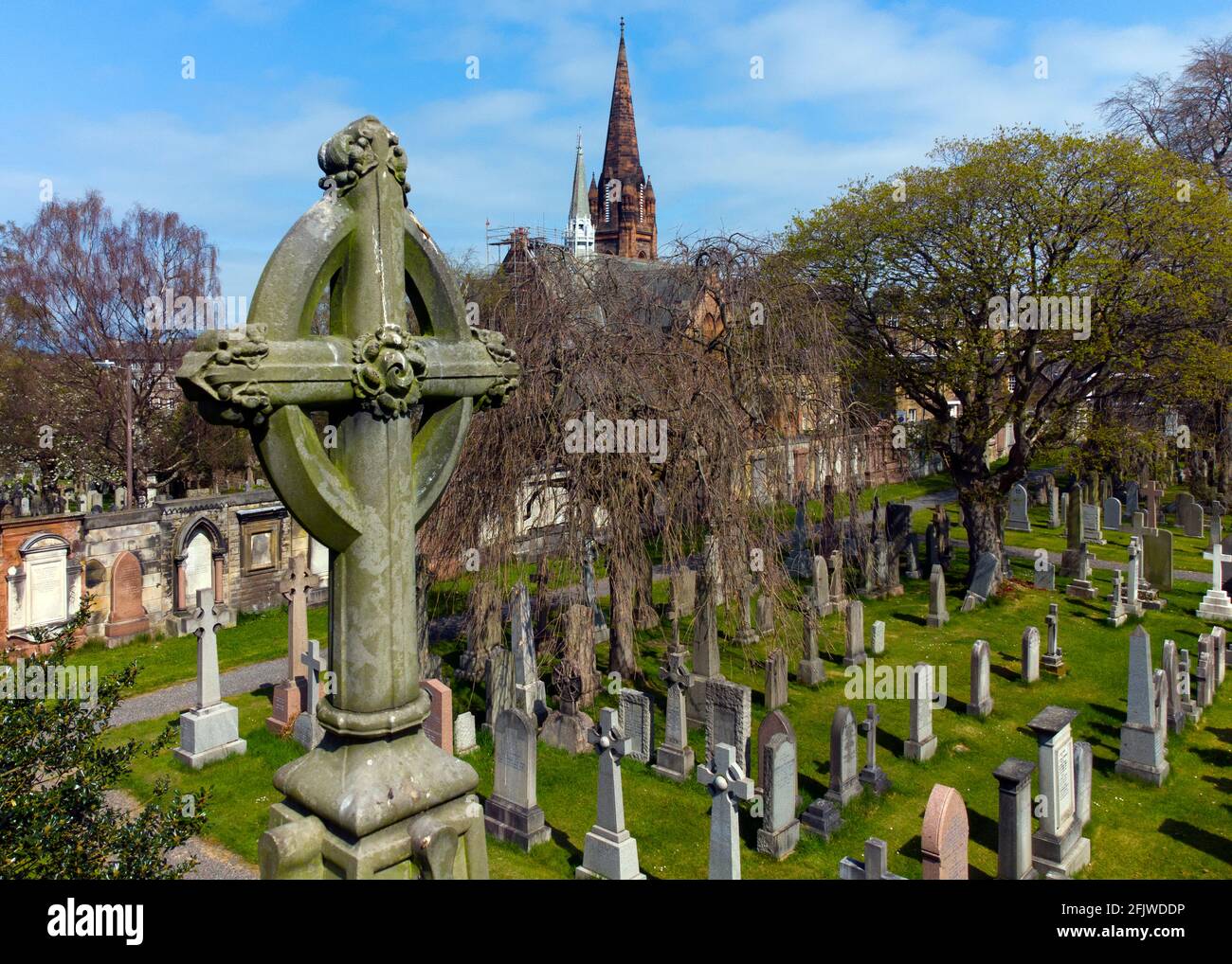 The Dean Cemetery is a historically important Victorian cemetery north ...