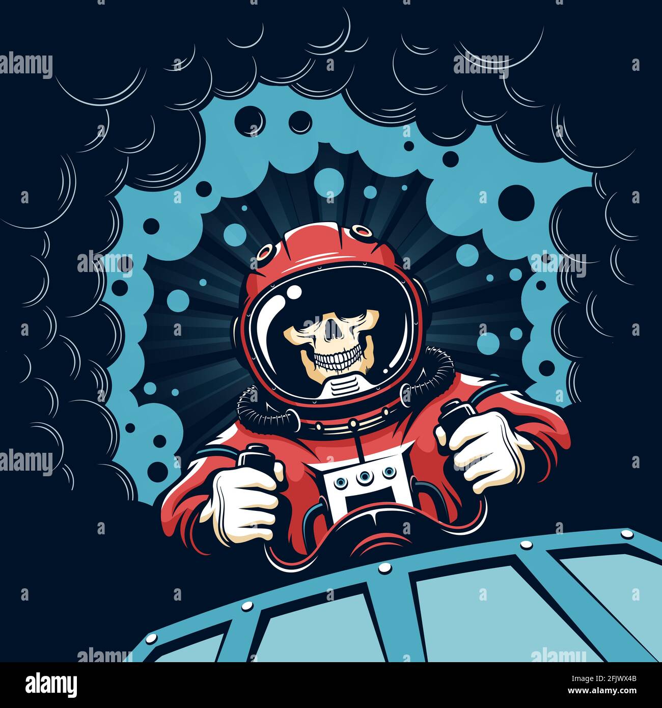 Skeleton Astronaut
