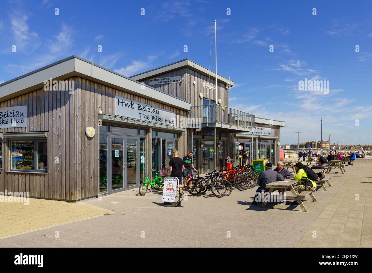 The bike hub rhyl hires stock photography and images Alamy