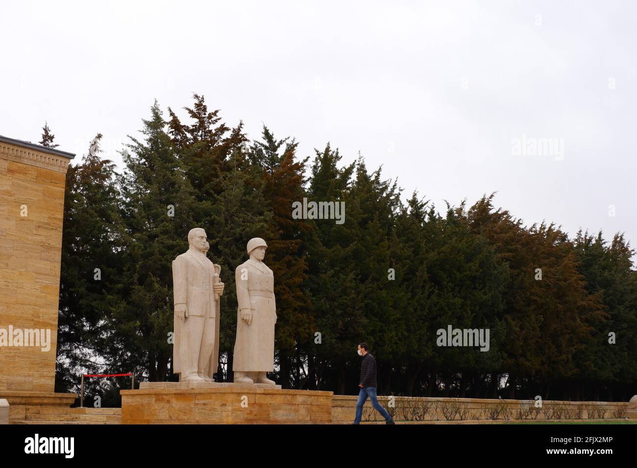 Anıtkabir (Atatürk's Mausoleum) - Ankara Stock Photo - Alamy