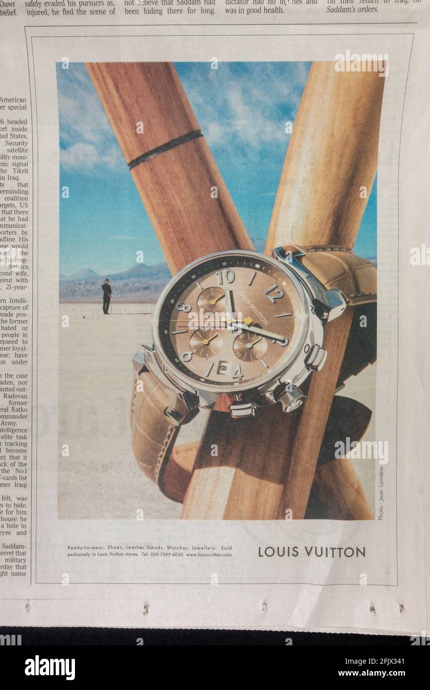 Louis Vuitton Newspaper