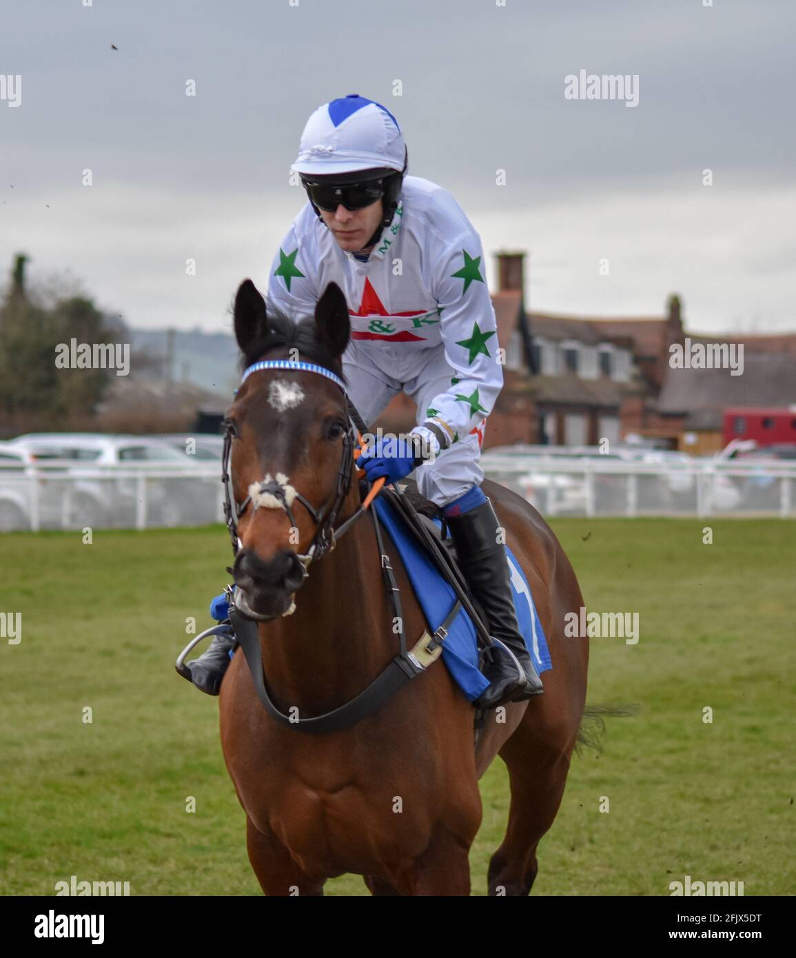 Ludlow Horse Racing meeting, National Hunt racing Stock Photo - Alamy