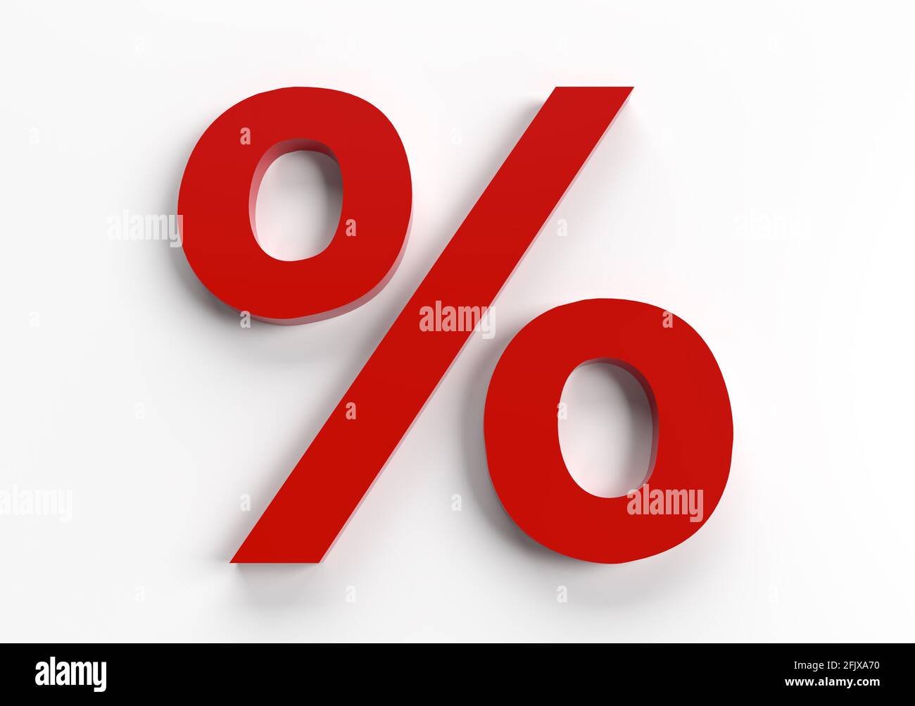 Percent and discount red symbol on white background for sale reduced ...