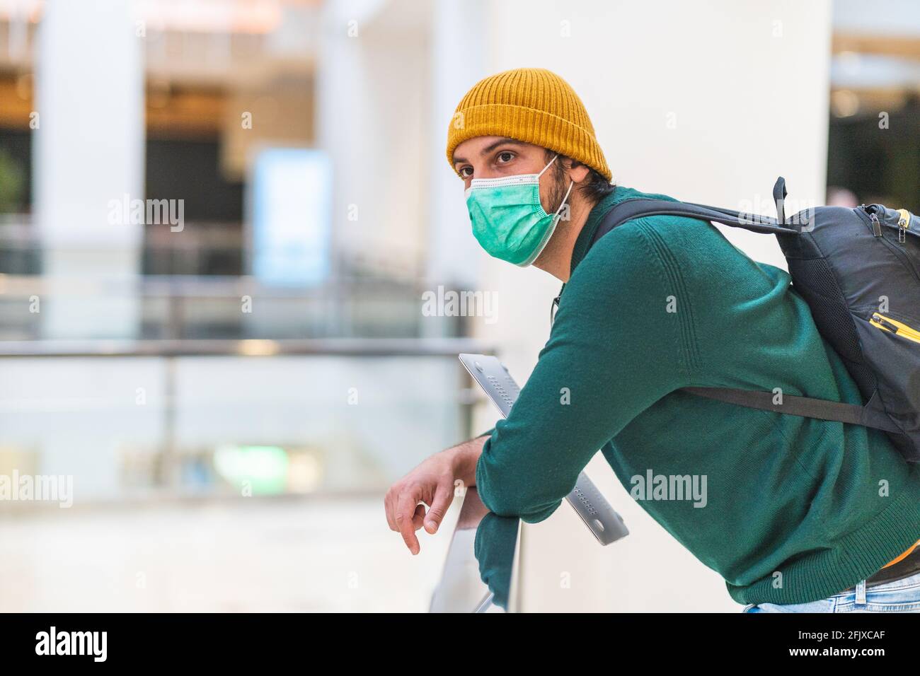 Luxury shopping man mask hi-res stock photography and images - Alamy
