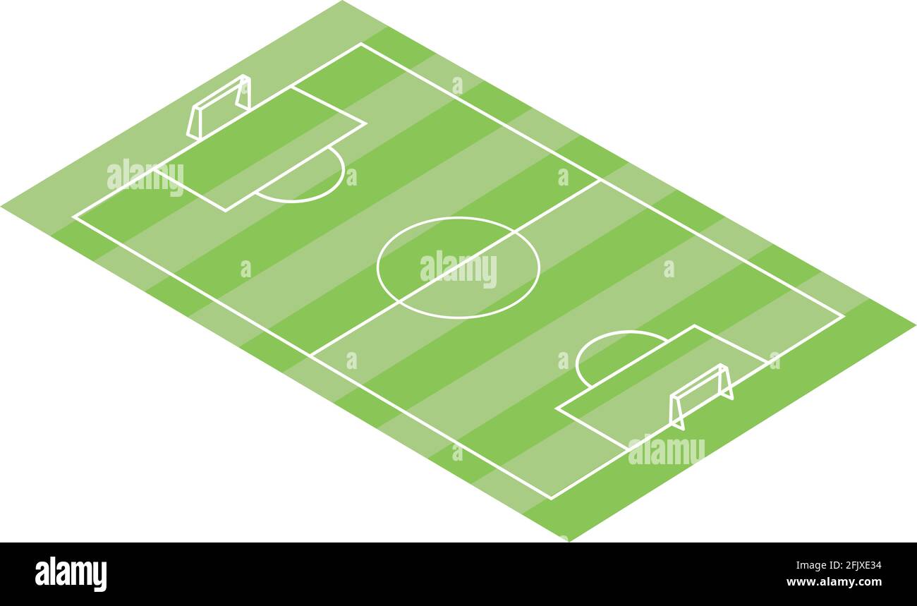 soccer field isometric Stock Vector Image & Art - Alamy