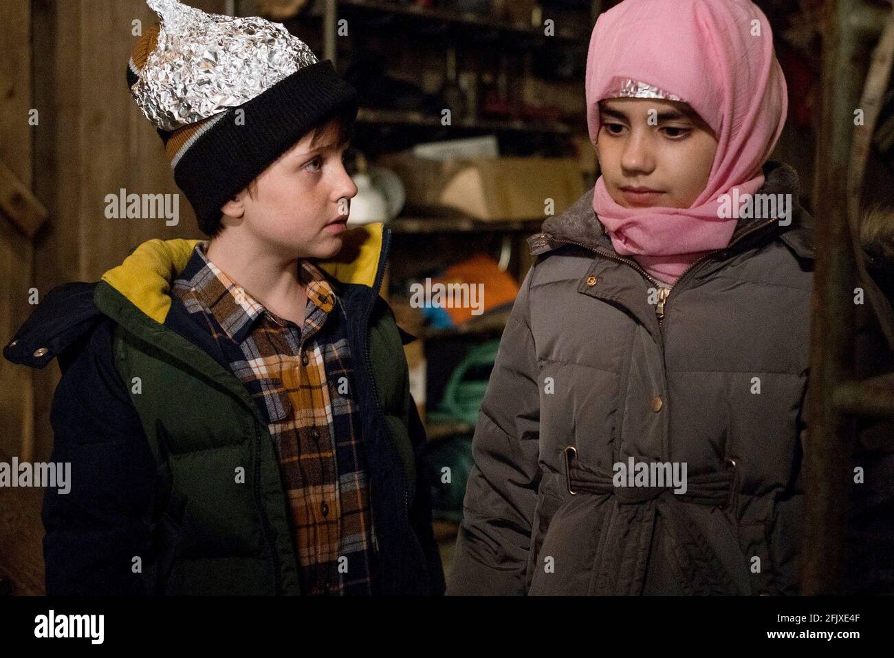 RESIDENT ALIEN, from left Judah Prehn, Gracelyn Awad Rinke, Birds of a