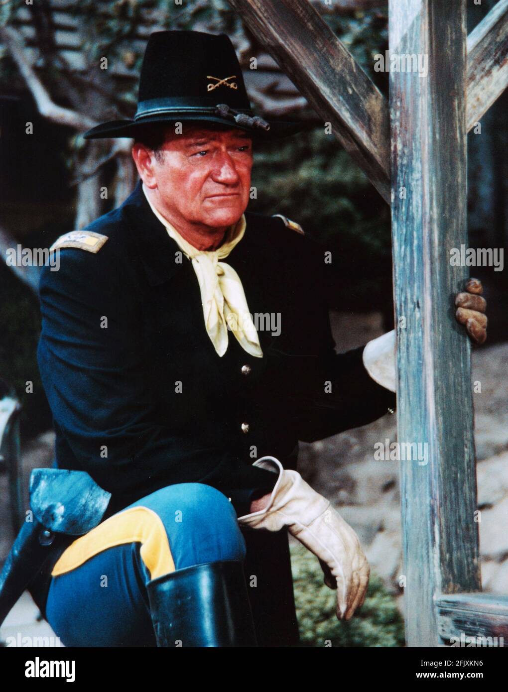 1969 , USA : The movie actor JOHN WAYNE ( 1907 - 1979 ) in RIO LOBO - FILM  - CINEMA - attore cinematografico -