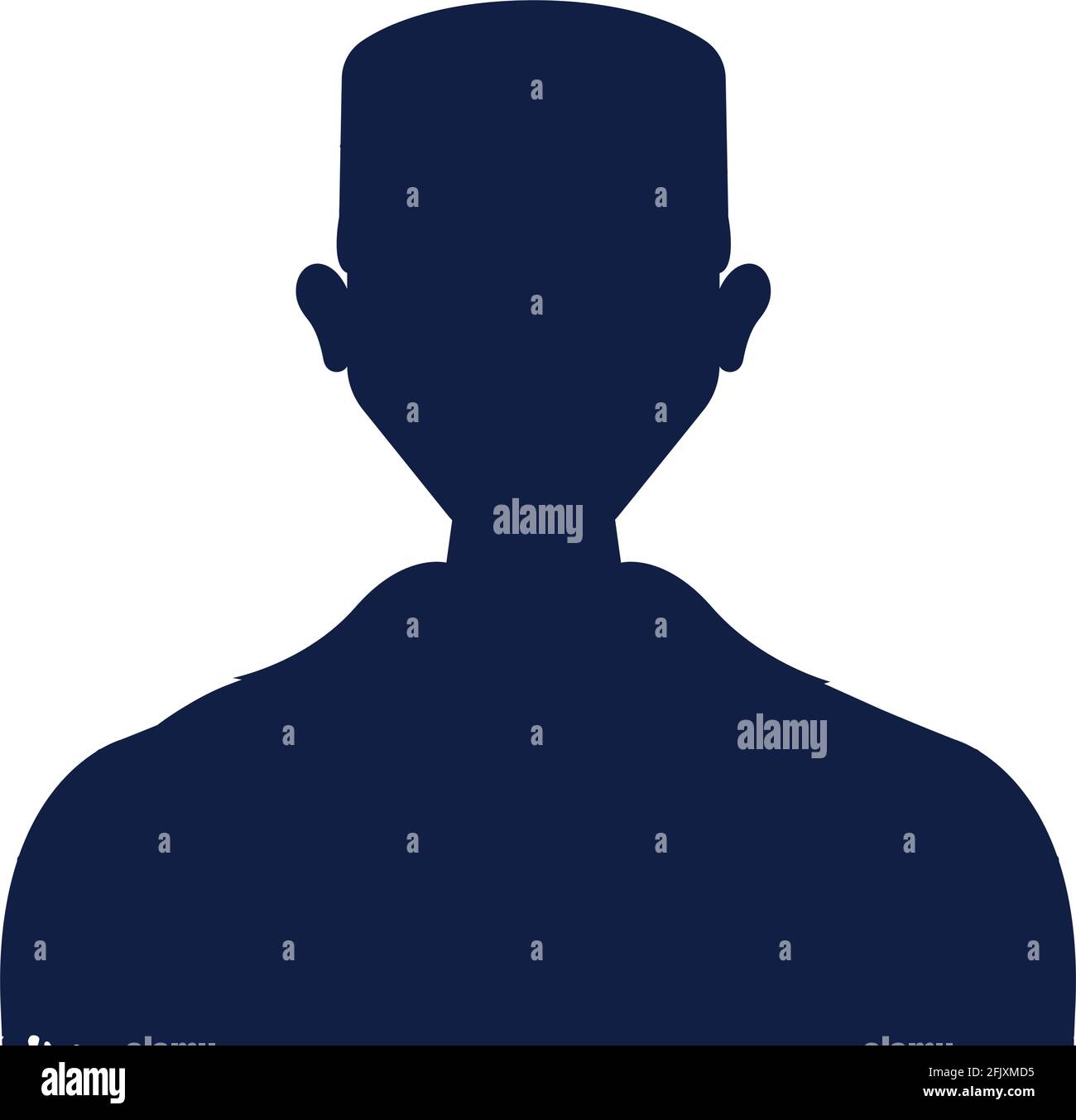 Silhouette of a US army man - Vector illustration Stock Vector