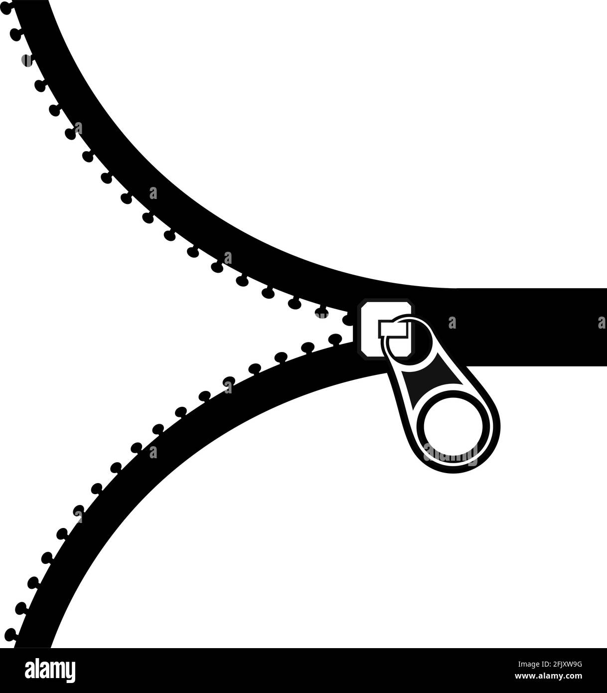 Zipper lock Stock Vector Images - Alamy