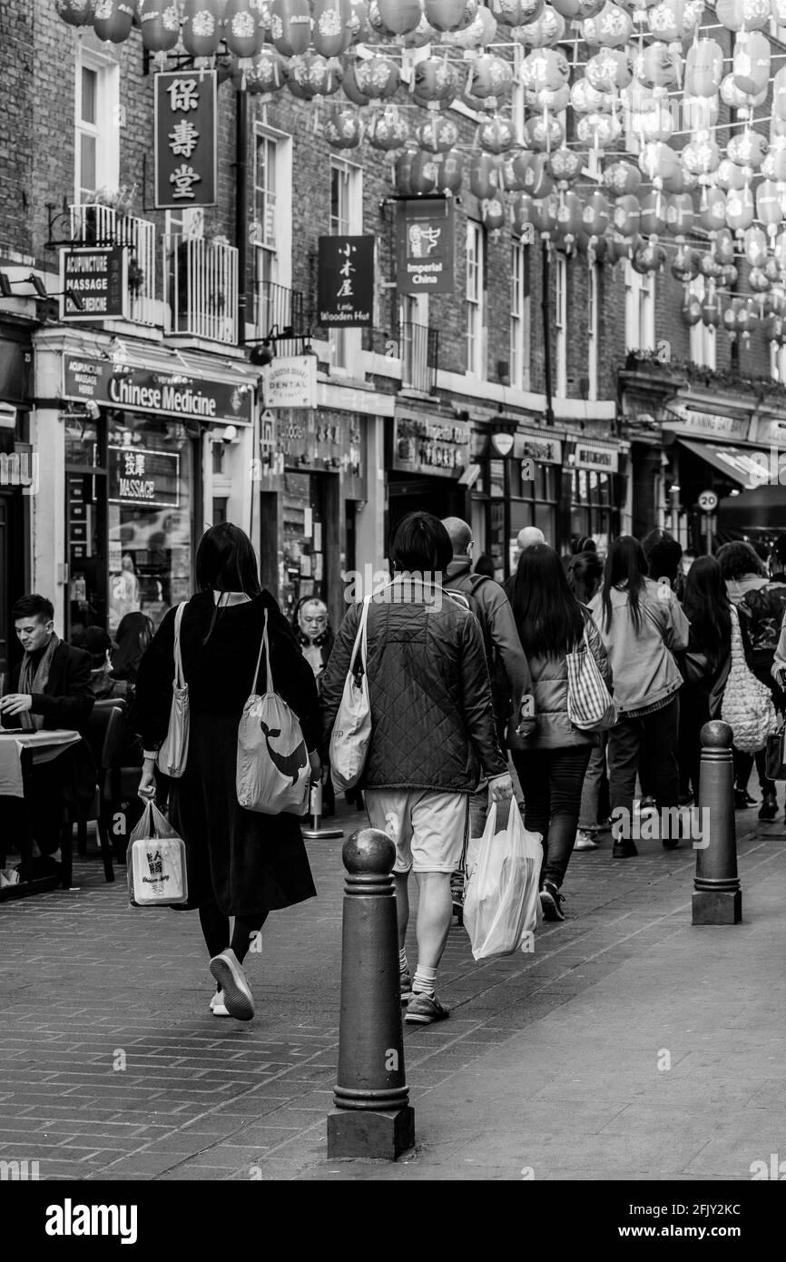 China Town West End and Soho after Lockdown Stock Photo Alamy