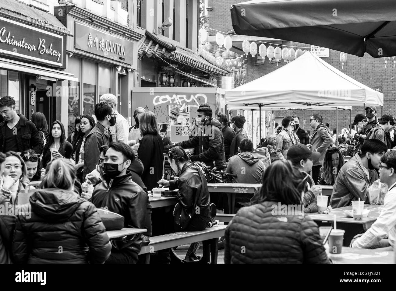 China Town West End and Soho after Lockdown Stock Photo Alamy