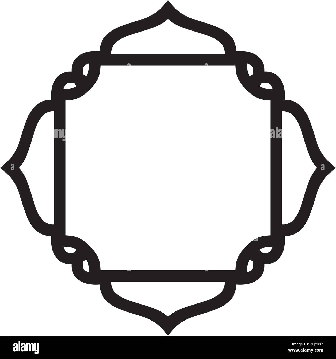 Islamic Pattern Border High Resolution Stock Photography And Images Alamy