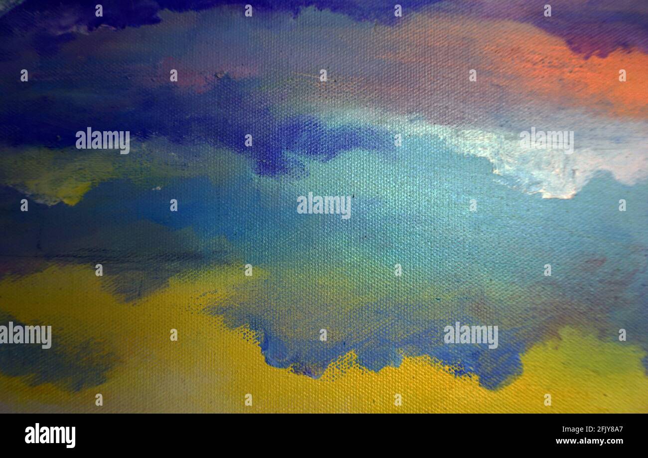Oil Color Design Background Art painting Abstract Oil color Background Stock Photo - Alamy