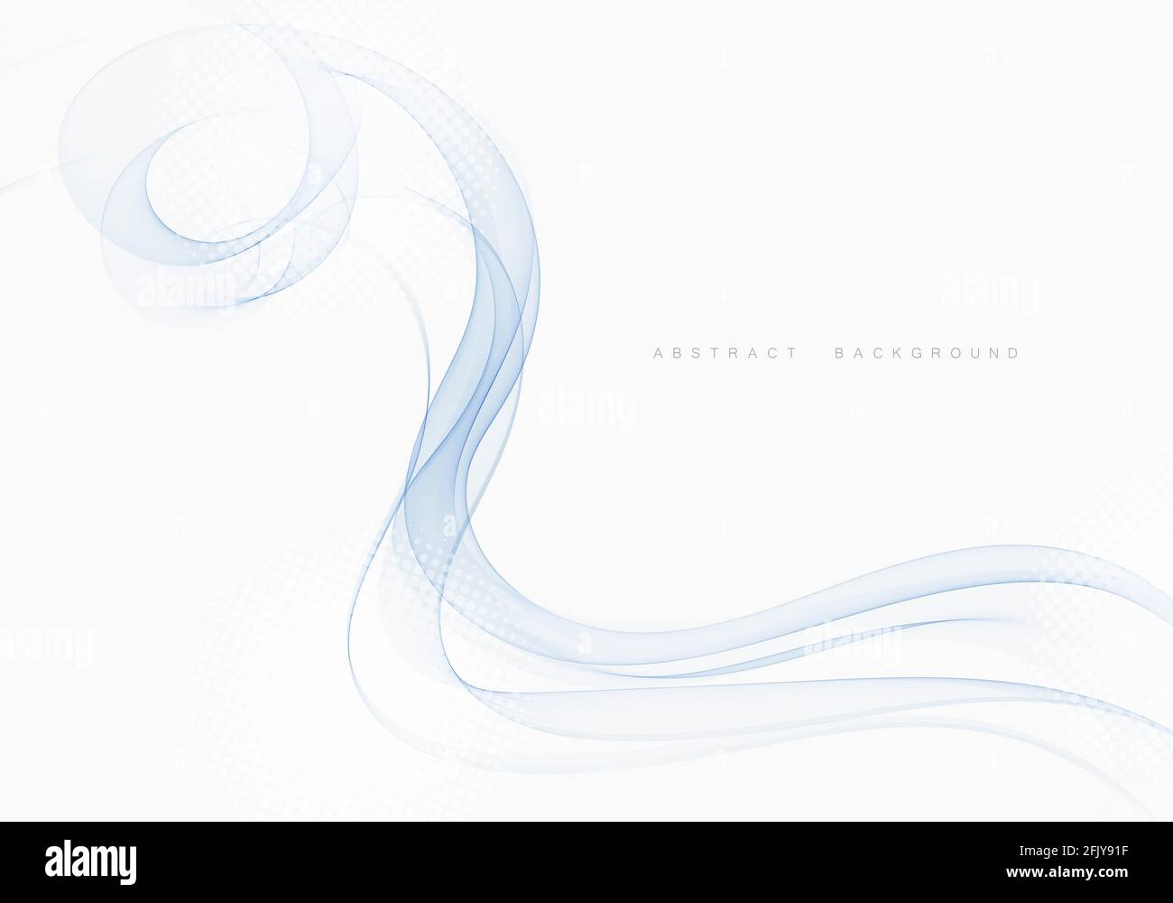Abstract wave vector background Wave blue flow Stock Vector Image & Art ...