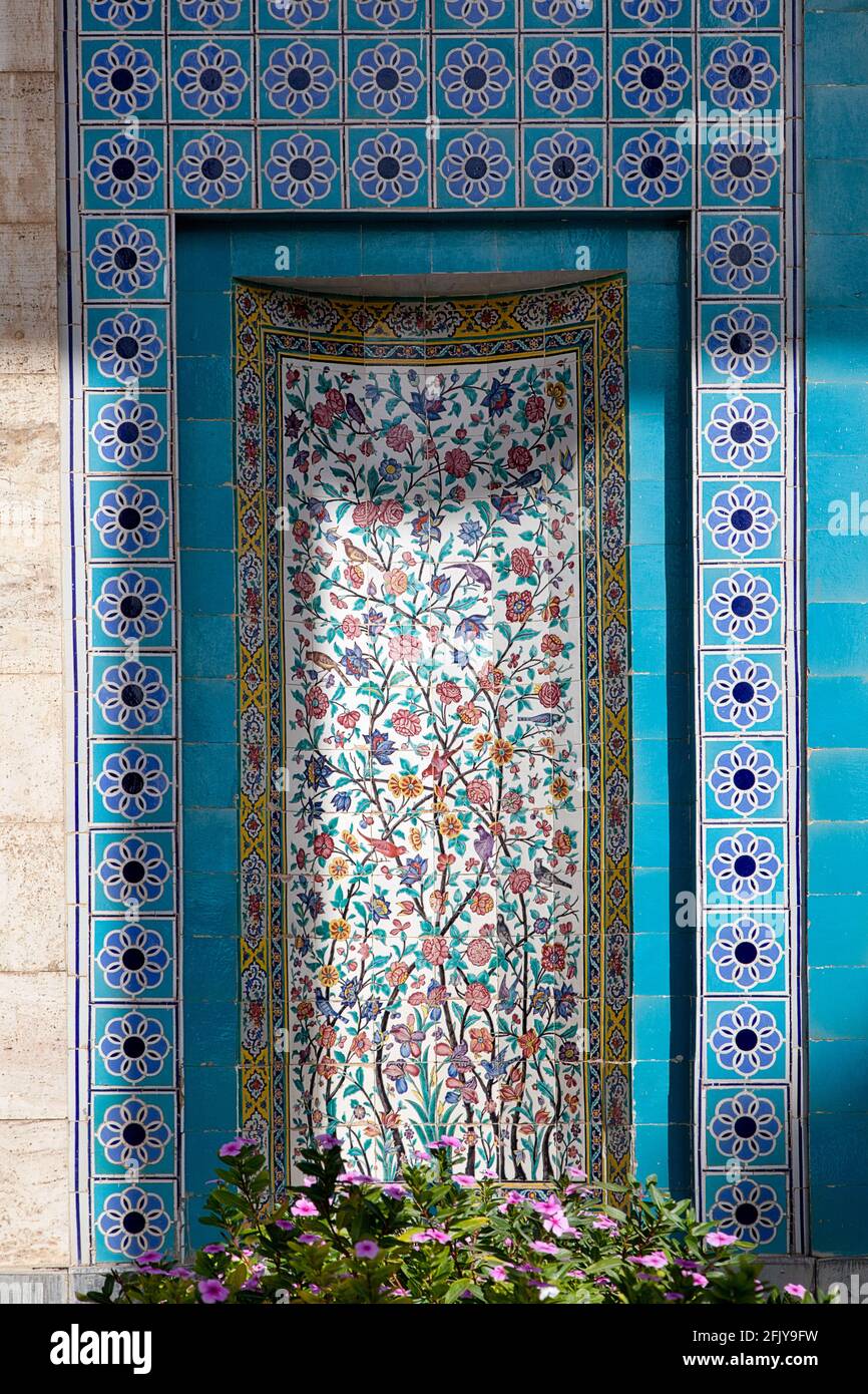 Mausoleum des persischen Dichters Saadi in Shiraz, Iran Stock Photo