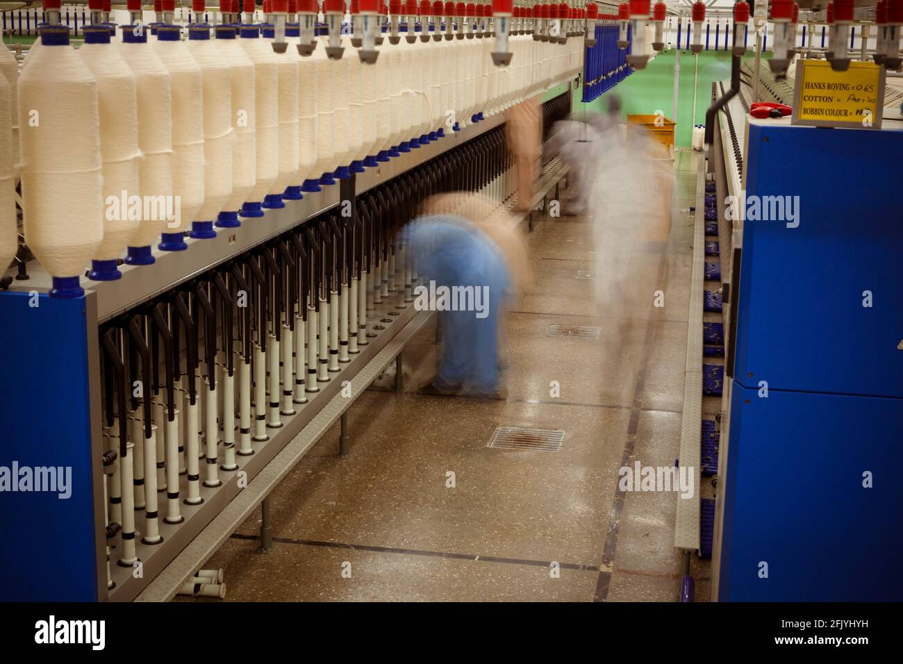 Yarn Spinning Machines – Stock Editorial Photo © robert_g #95706440