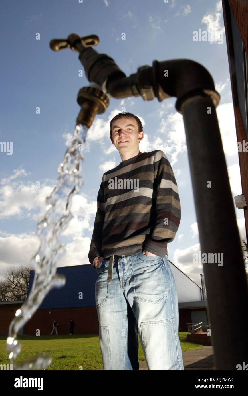 Nigel Markey student at Farnborough 6th form College. pic David