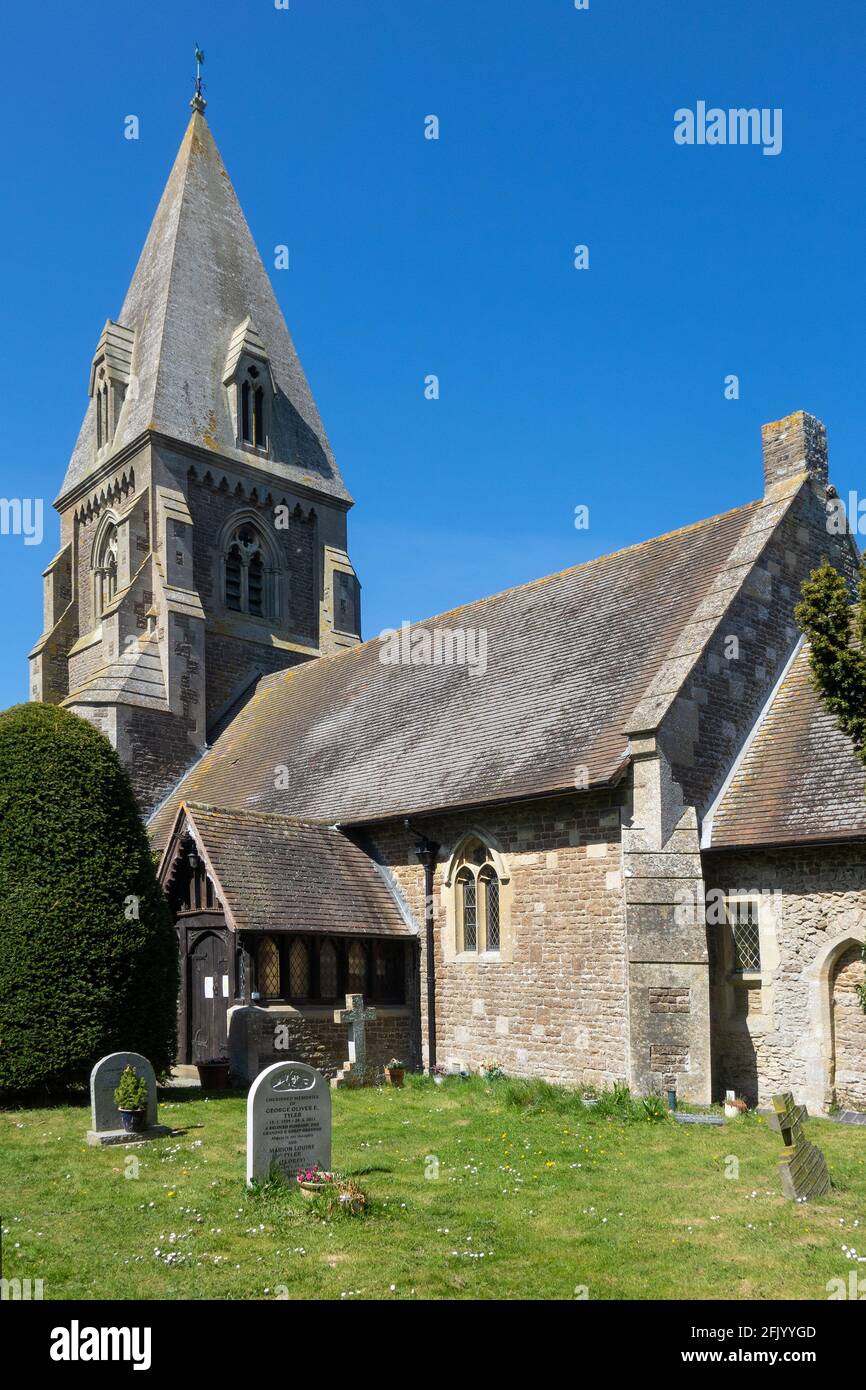 England. Oxfordshire, Appleford church Stock Photo