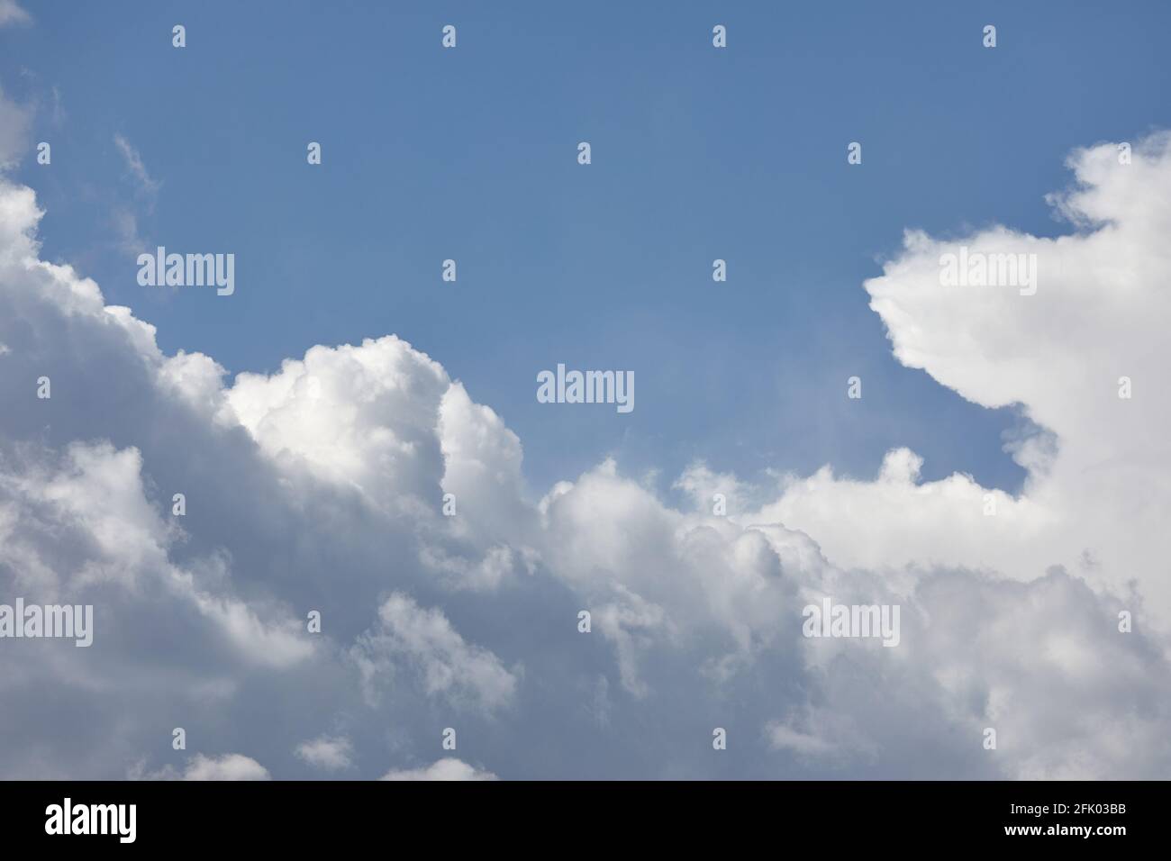 Clouds in blus ksy Stock Photo