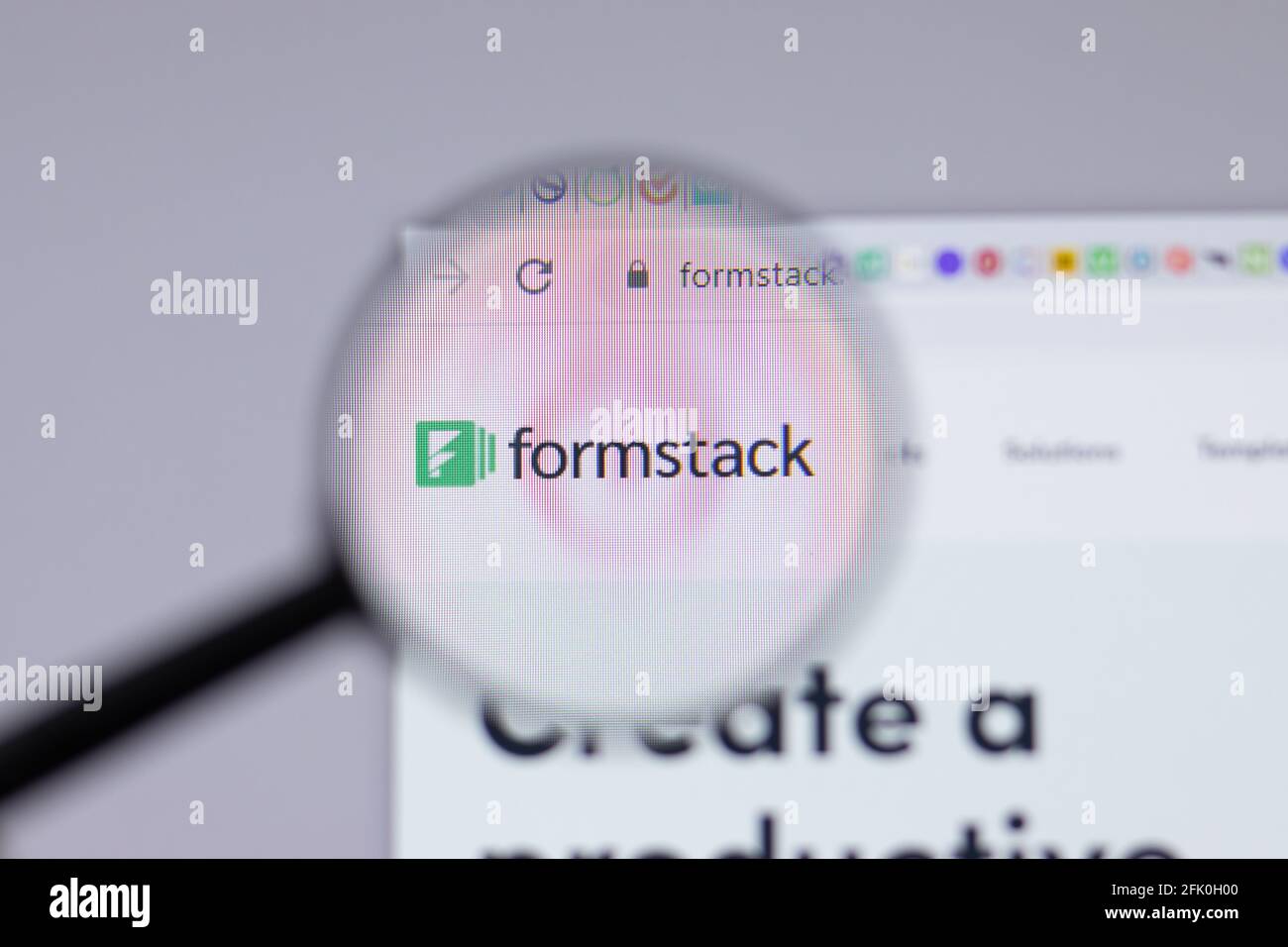 Formstack logo hires stock photography and images Alamy