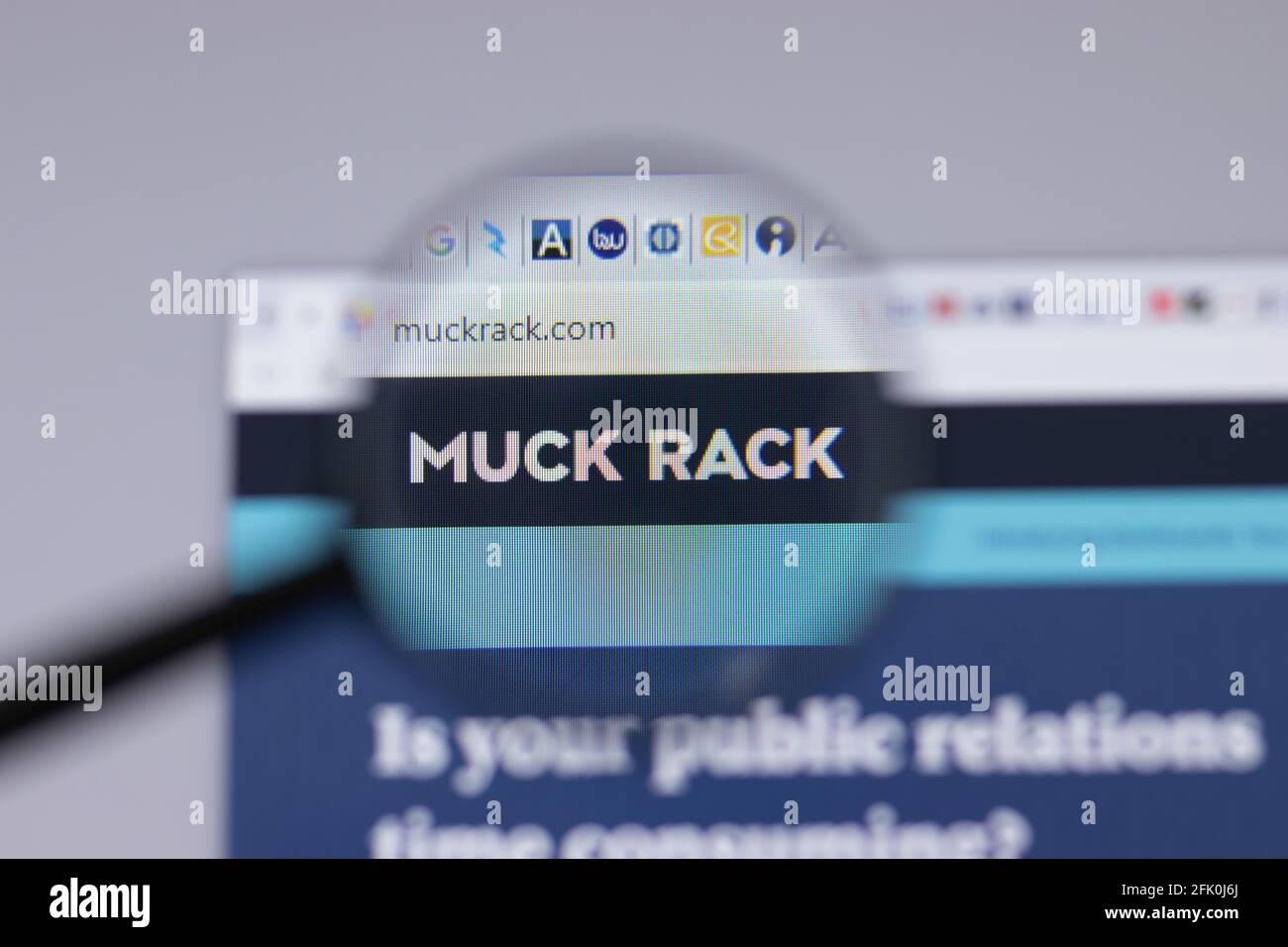 Muck rack hires stock photography and images Alamy