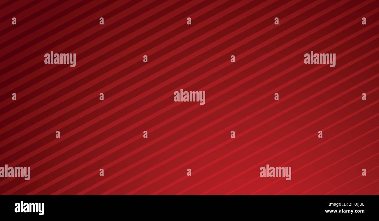Abstract red background with many lines - Vector illustration Stock Vector