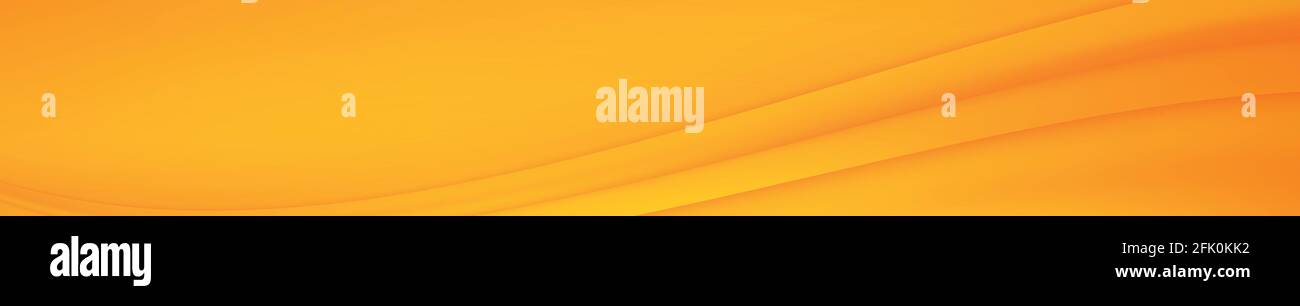 Abstract orange and yellow background with wavy lines - Vector ...