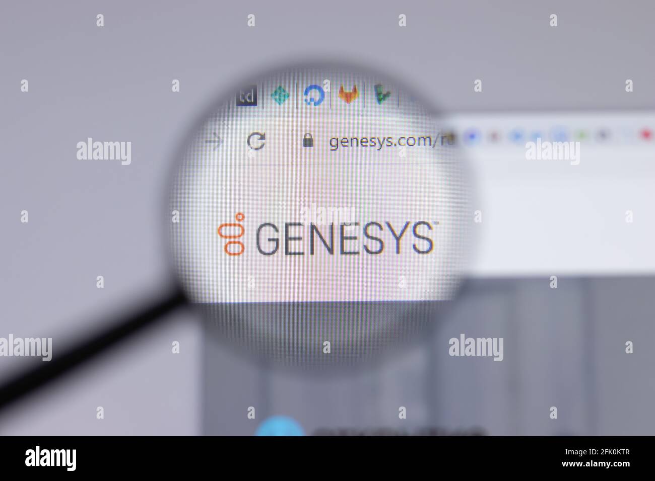 Genesys logo hi-res stock photography and images - Alamy