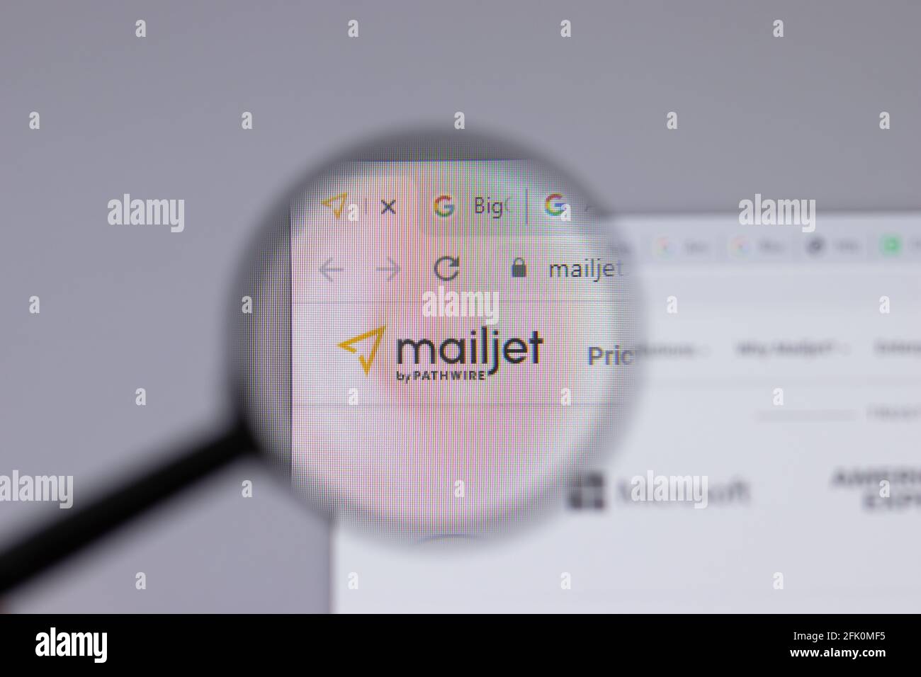 Mailjet logo hi-res stock photography and images - Alamy