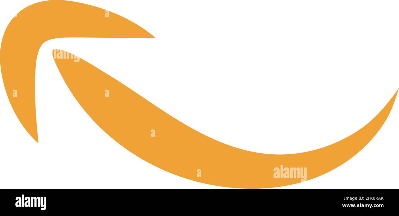 Arrow vector illustration icon Logo Template design Stock Vector Image ...