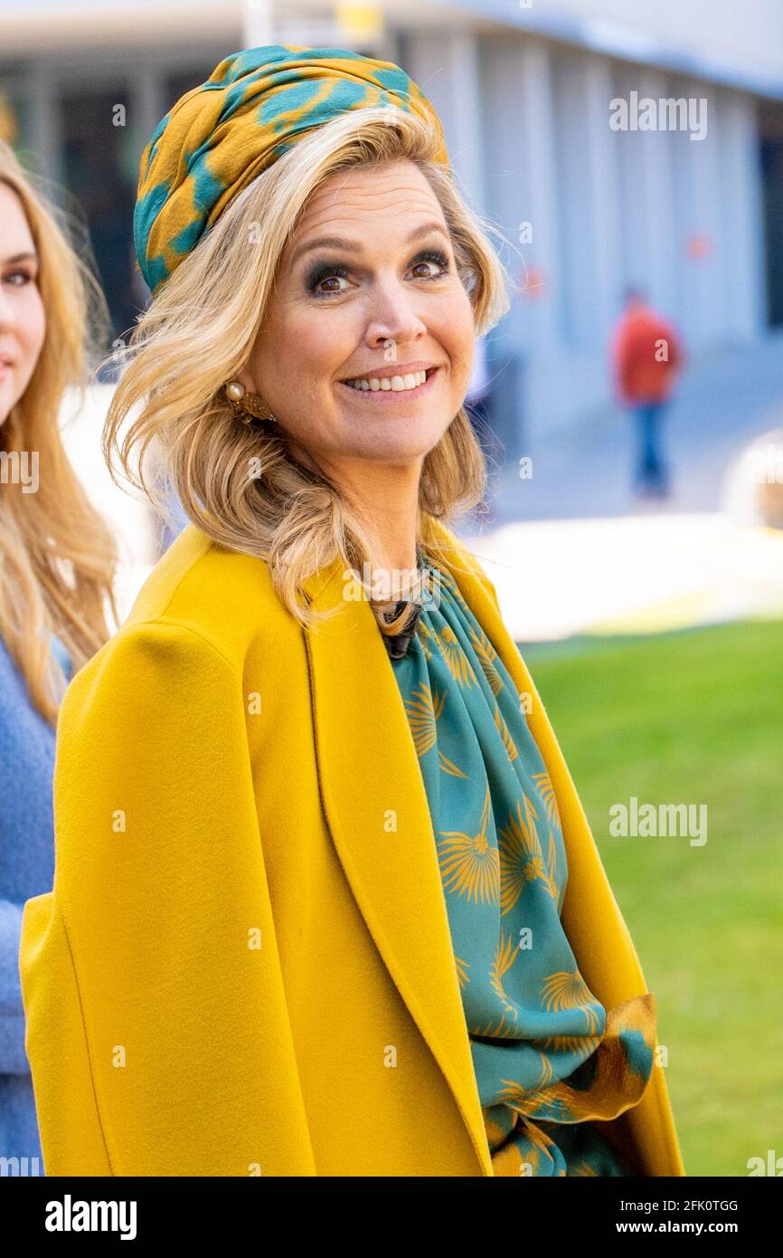 Queen Maxima celebrating the King&rsquo;s 54th birthday during King’s Day