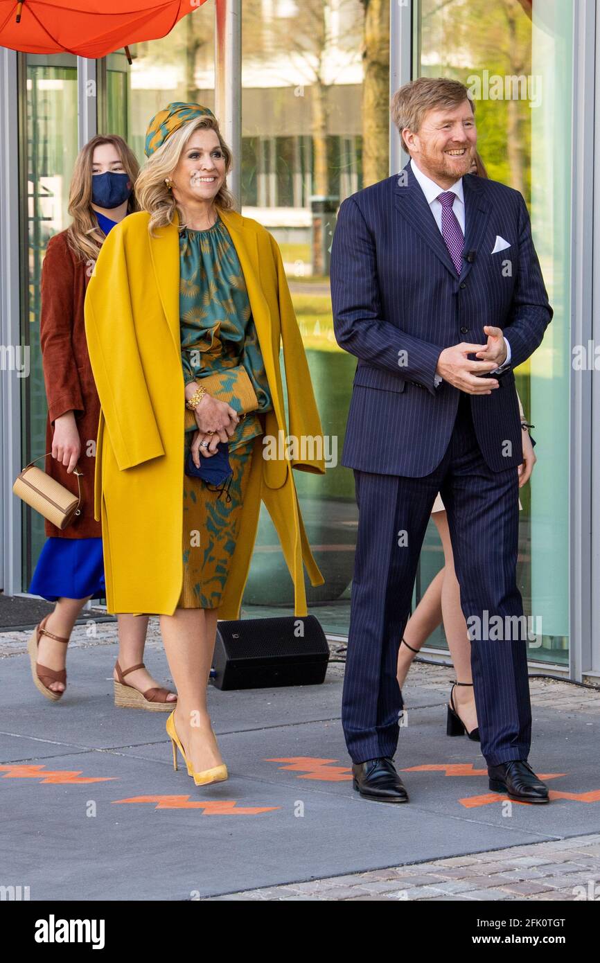 King Willem-Alexander and Queen Maxima celebrating the King's 54th ...