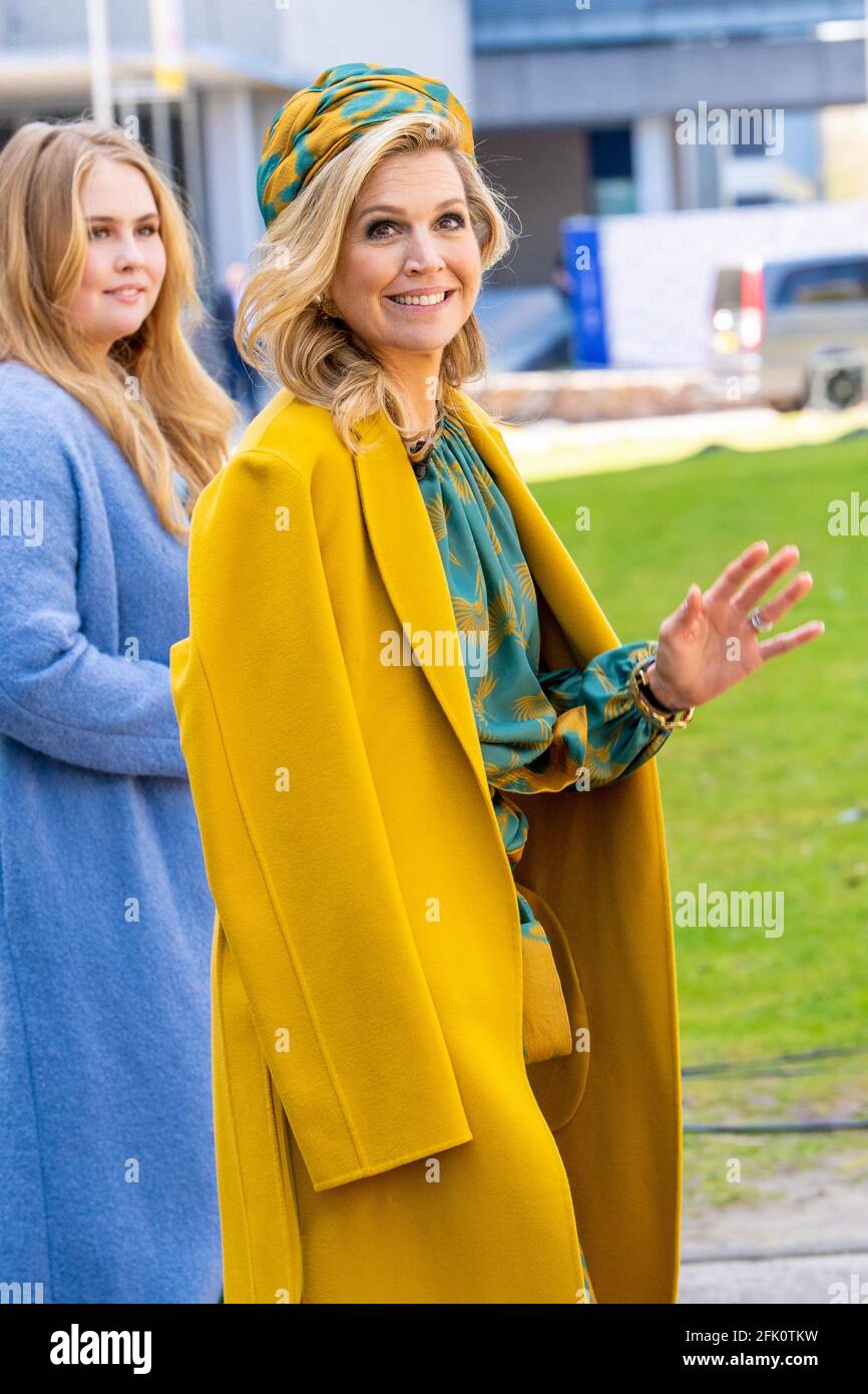 Queen Maxima celebrating the King&rsquo;s 54th birthday during King’s Day