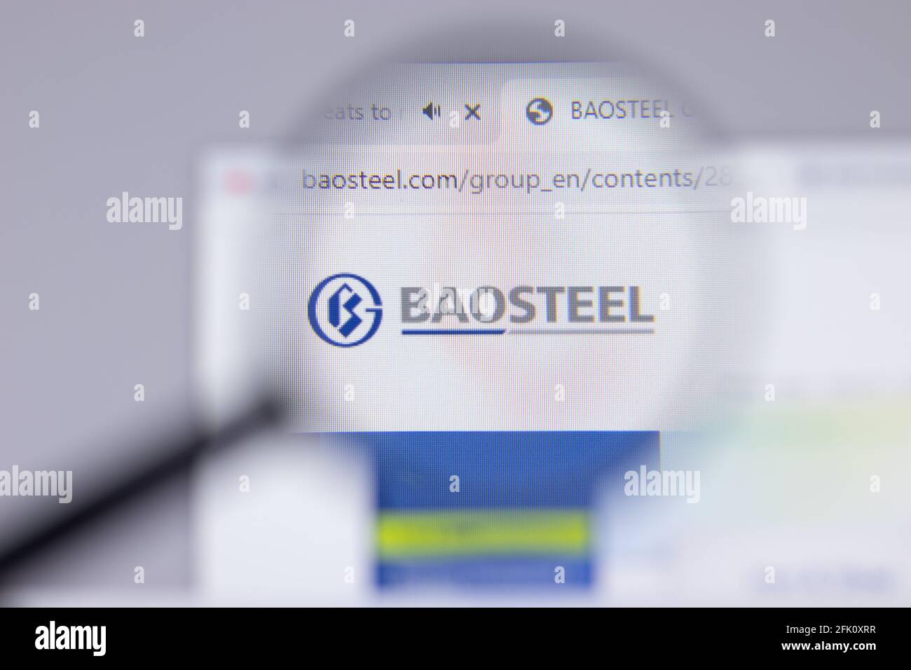 Baosteel logo hires stock photography and images Alamy