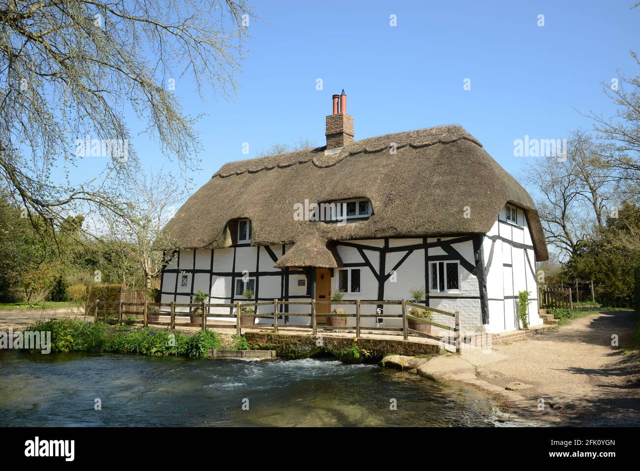The old mill Alresford Stock Photo